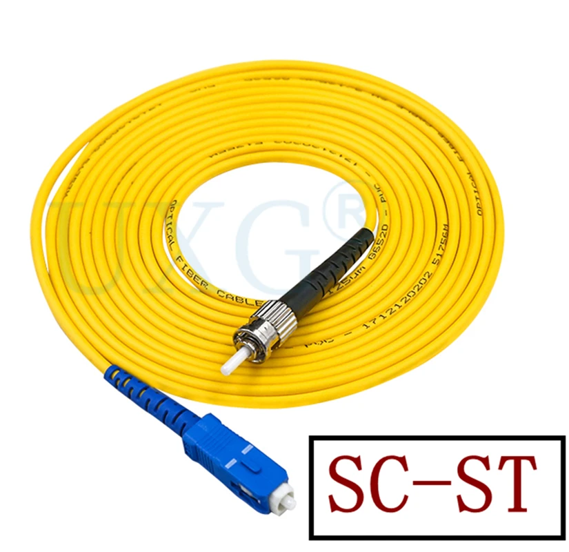 UPC SC - LC ST FC 광섬유 패치 코드 점퍼 케이블 SM 단순 단일 모드 광 네트워크용 3m 5m 10m 20m 11,200원