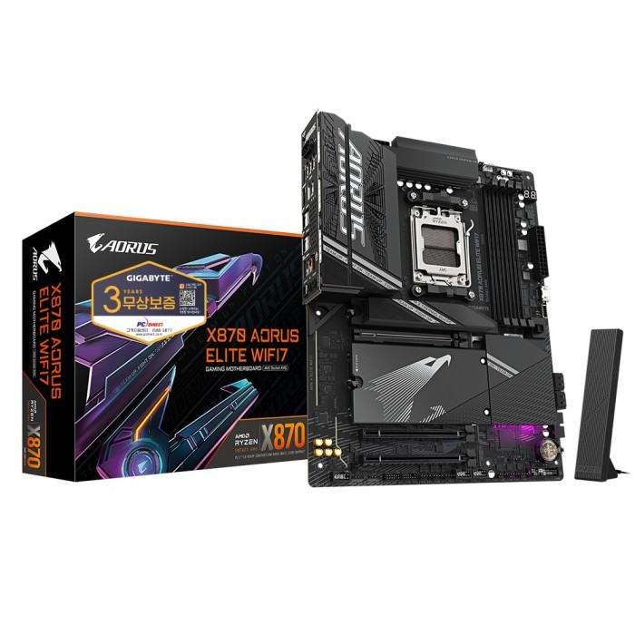 GIGABYTE X870 AORUS ELITE WIFI7 피씨디렉트, 단일상품 375,000원