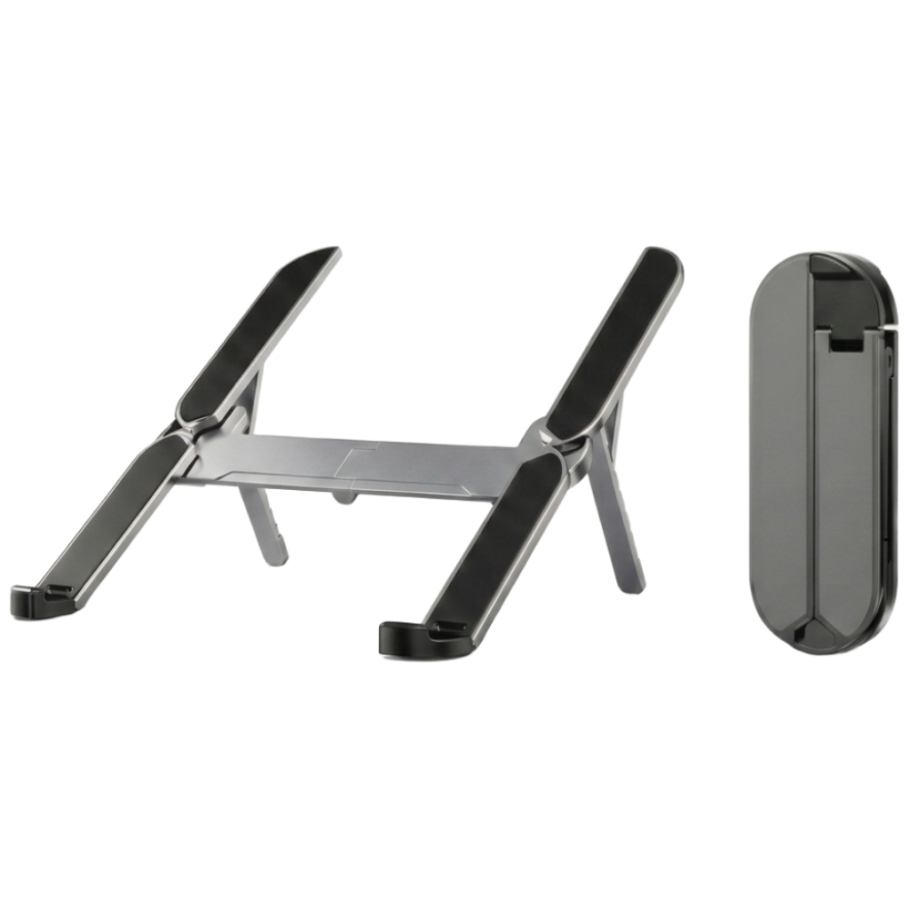 초경량 휴대용 노트북 거치대 접이식, 1개, 실버 26,000원