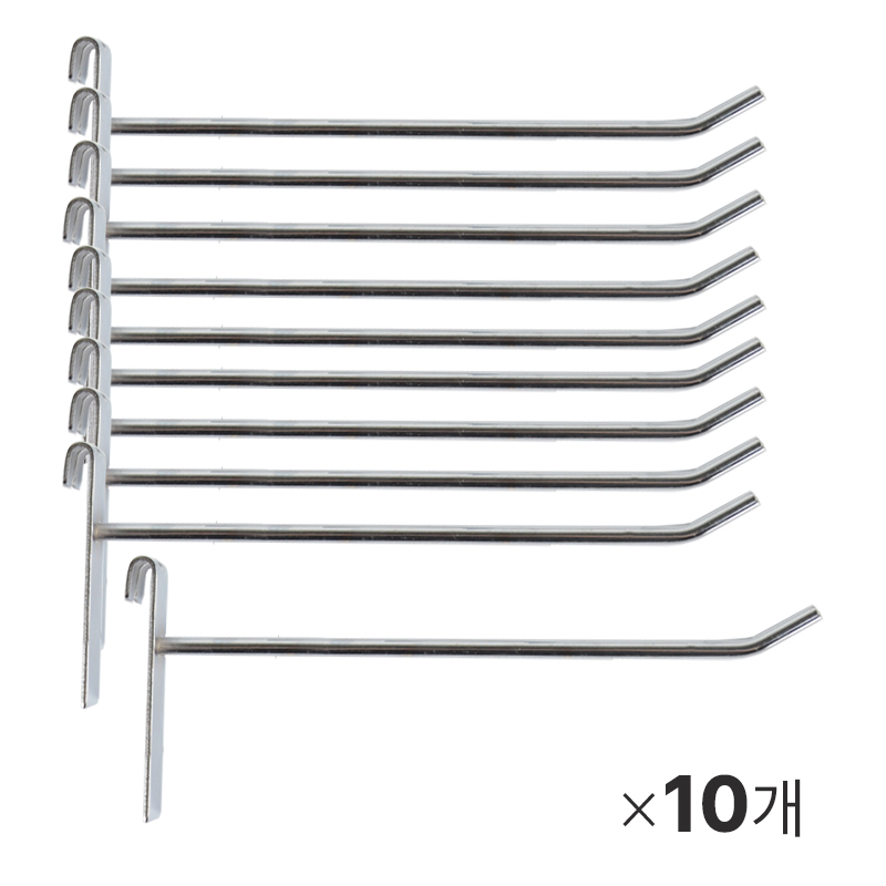 휀스망 일자후크 10cm 메쉬망 철망 일선후크 고리 3,800원