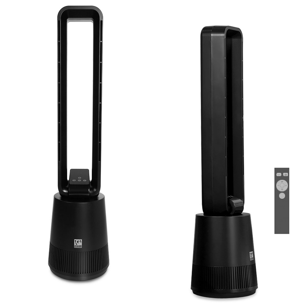 날개없는 선풍기 BLDC 공기청정 타워팬 리모컨 터치패널조작 자연풍 수면풍 타이머 회전형 사무실 가정용 118,000원