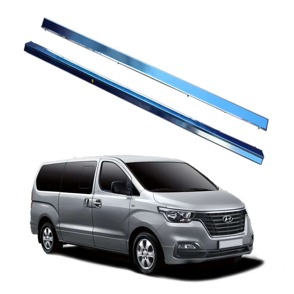 모터한 그랜드스타렉스(2007~) 금창 스테인레스 사이드스커트(스텝)몰딩 커버 차량용 익스테리어 자동차 인테리어 80,000원