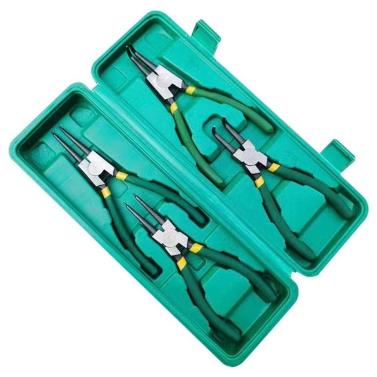 Tinduo 스냅링 플라이어 4종 세트 오므림 벌림 롱노우즈 노즈 캘리퍼 전문가용 16,500원