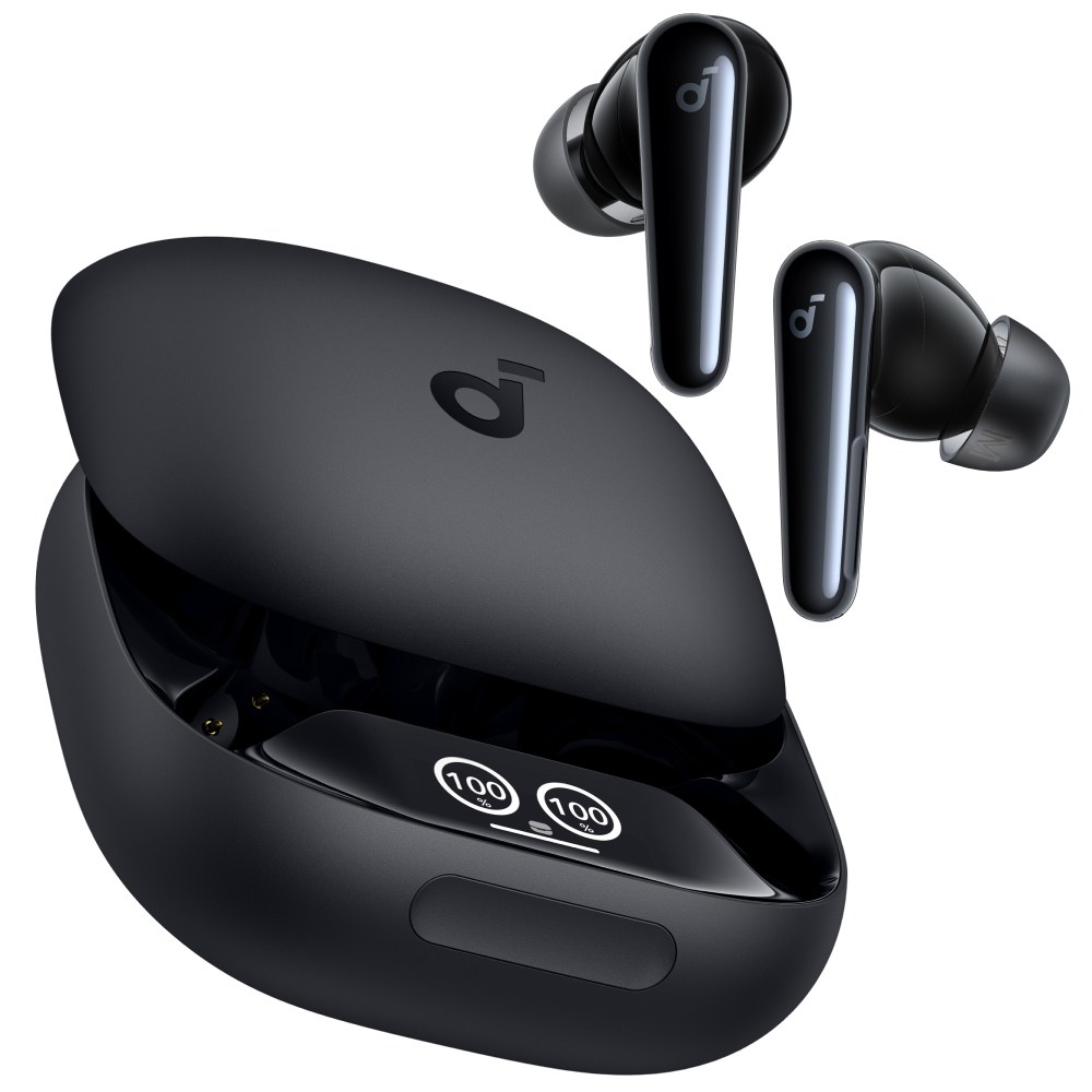 앤커 사운드코어 리버티4 프로 노이즈캔슬링 블루투스 이어폰 A3954, 블랙 125,900원