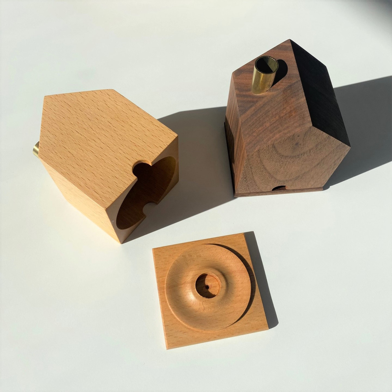 우드 너도밤나무 윌넛 목조주택 인센스홀더 아로마 캔들용품 인센스 콘 홀더 46,000원