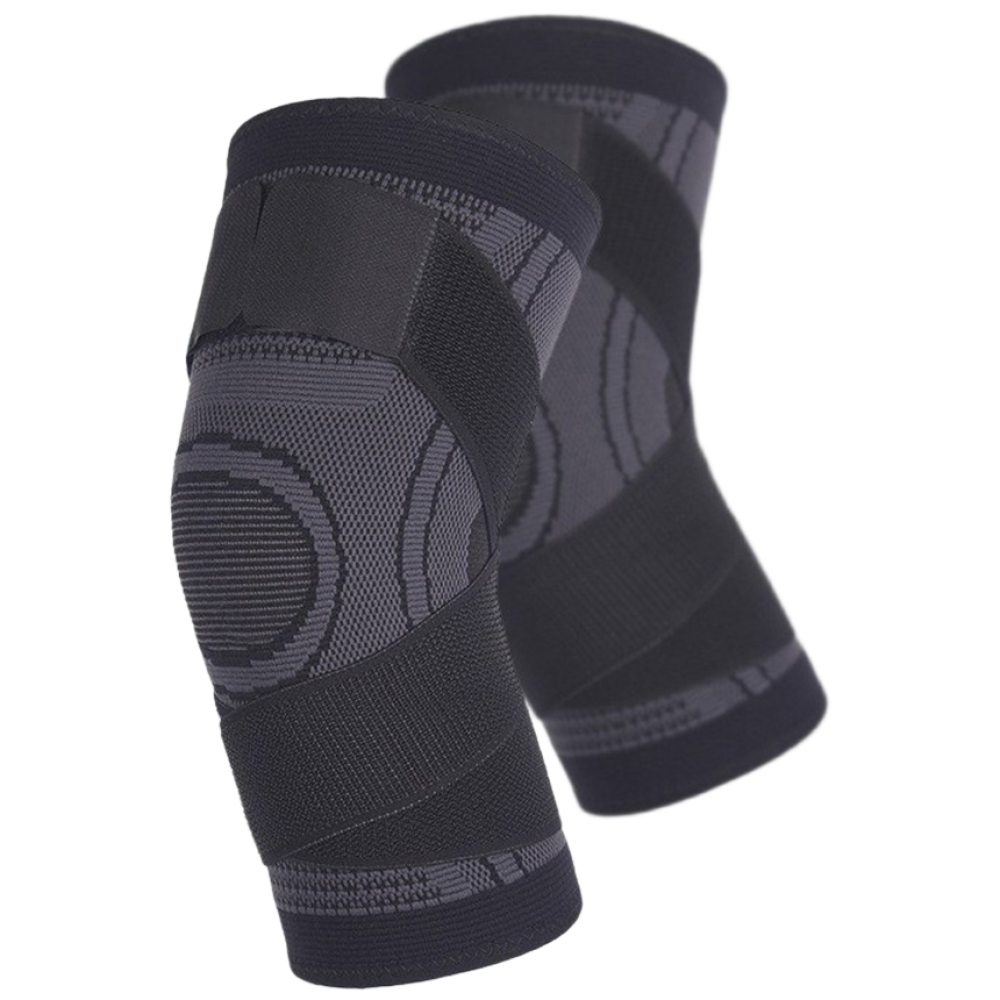 [무배]머슬아트 무릎 보호대 1p / 근육 관절 등산 헬스 런닝, 1개, 블랙 5,700원
