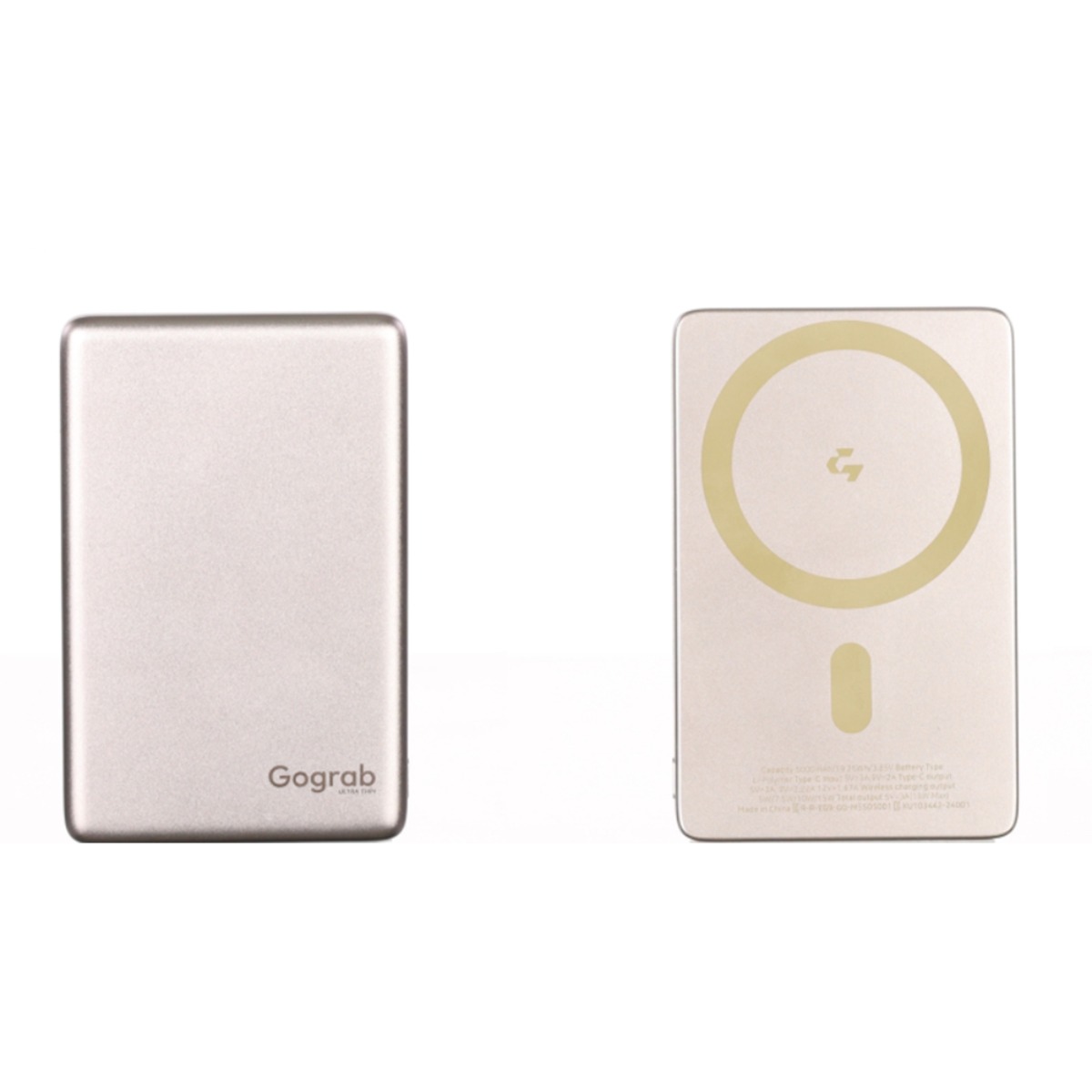 고그랩 맥세이프 보조배터리 초슬림 초경량 미니 무선충전 15W 고속충전 20W Gograb G5 울트라씬 5000mAh 29,900원