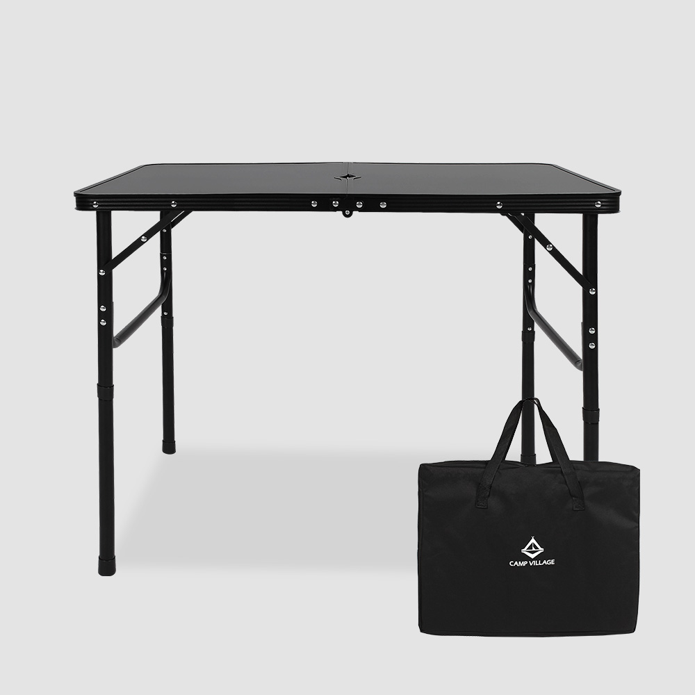 접이식 3단 높이조절 폴딩 캠핑 테이블 90x60cm 33,850원