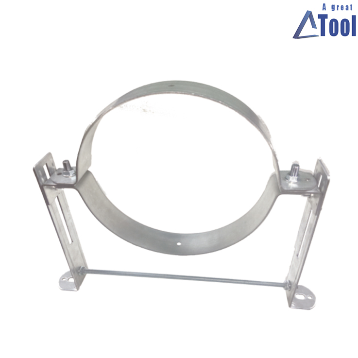 조절식 입상 행가 까치발 행가 원형덕트행거 spiral duct stand hanger 스파이럴 닥트 천정 벽 간극 파이프 직관 고정 두꺼운 튼튼한 행가 14,000원