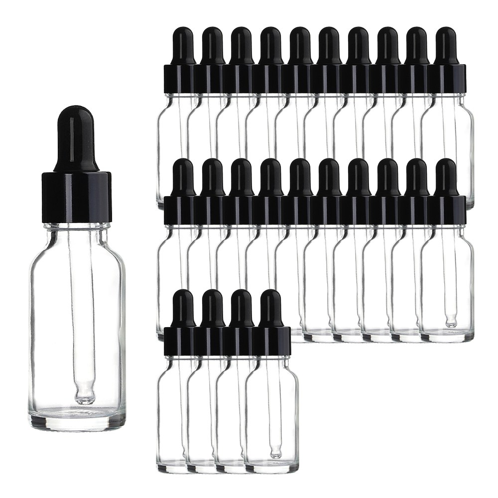 블랙 뚜껑 20ml 25개 스포이드 투명 공병 향수용기 12,700원