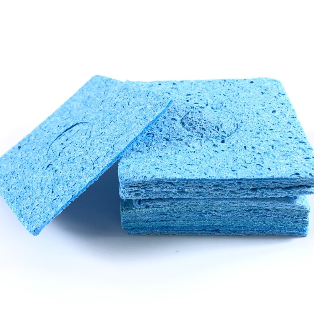 납땜 인두 스펀지 팁 청소 패드 전기 용접 클리너 찌꺼기 불순물 제거 고압축 세척 스폰지 클리닝 600원