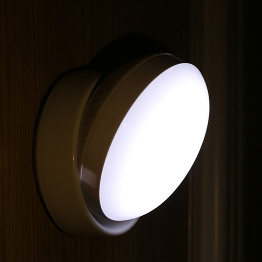 니녹 LED 360도 무선센서등 동작감지 조명 모션 현관 화장실 간접조명 탈부착식 건전지형 6,900원