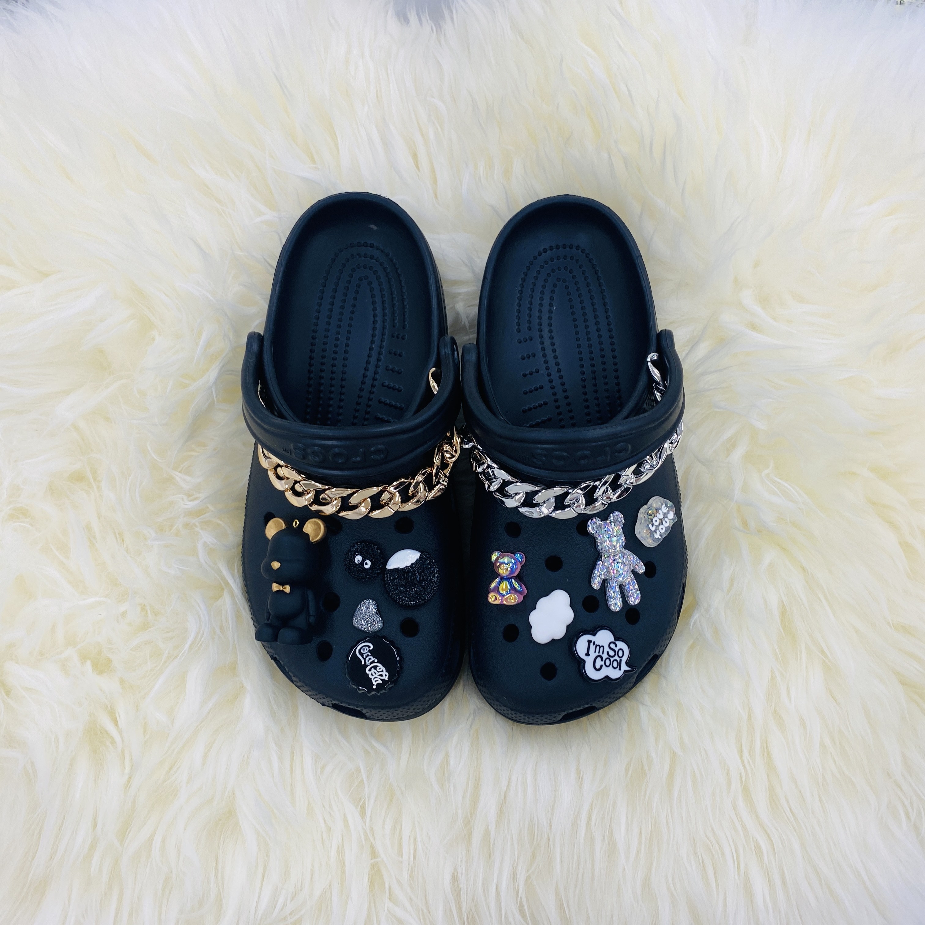 쁘띠끄 보석 큐빅 진주 신발 파츠세트 실내화 악세사리 11,500원