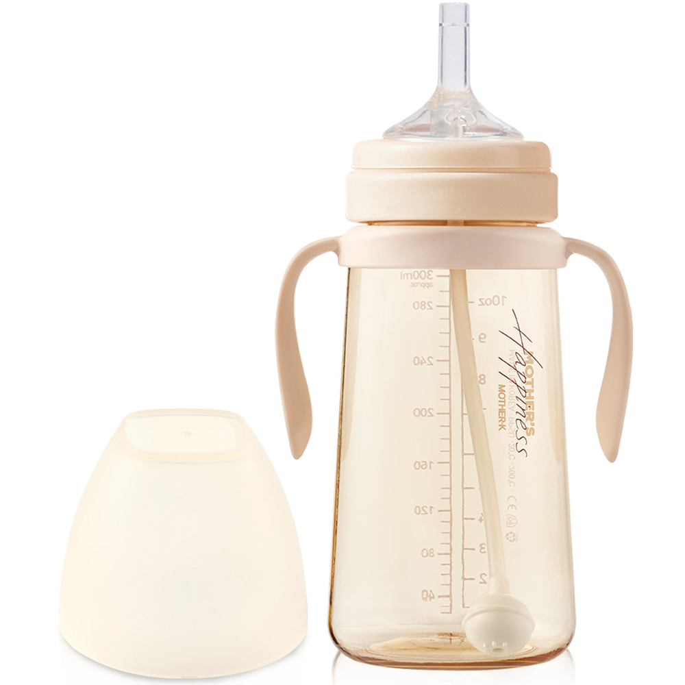 마더케이 베이직 PPSU 추 빨대컵, 300ml, 1개, 크림 18,740원