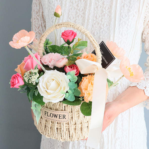 스텔라보나 비누꽃 카네이션 바구니 세트 28,800원