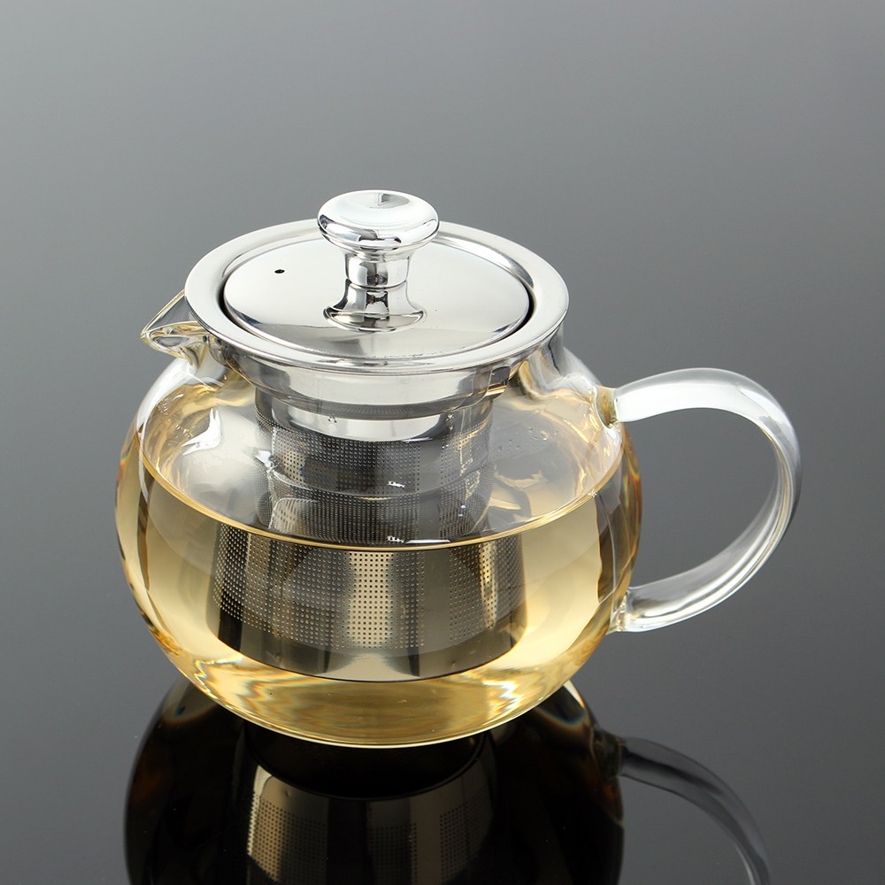 [로하티] 차우림 내열유리 차포트 400ml 차망주전자, 색상, 400ml 9,460원