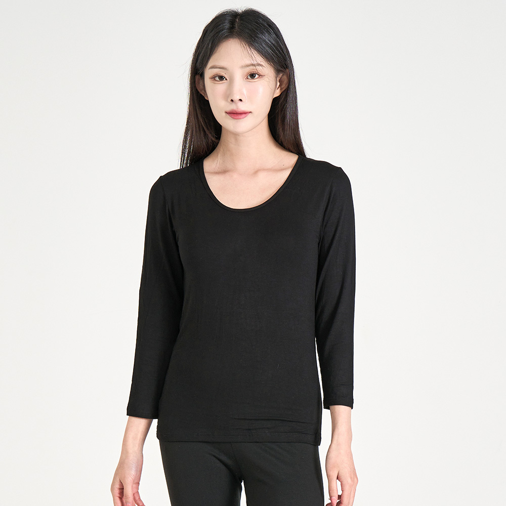 고쟁이 여성용 국내생산 여자내의 텐셀 내의 발열내의 심플내의 상의 13,900원