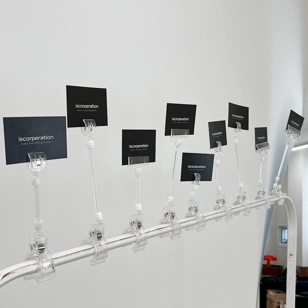 POP 가격표꽂이 메모클립 집게 네임택, 1개 1,700원