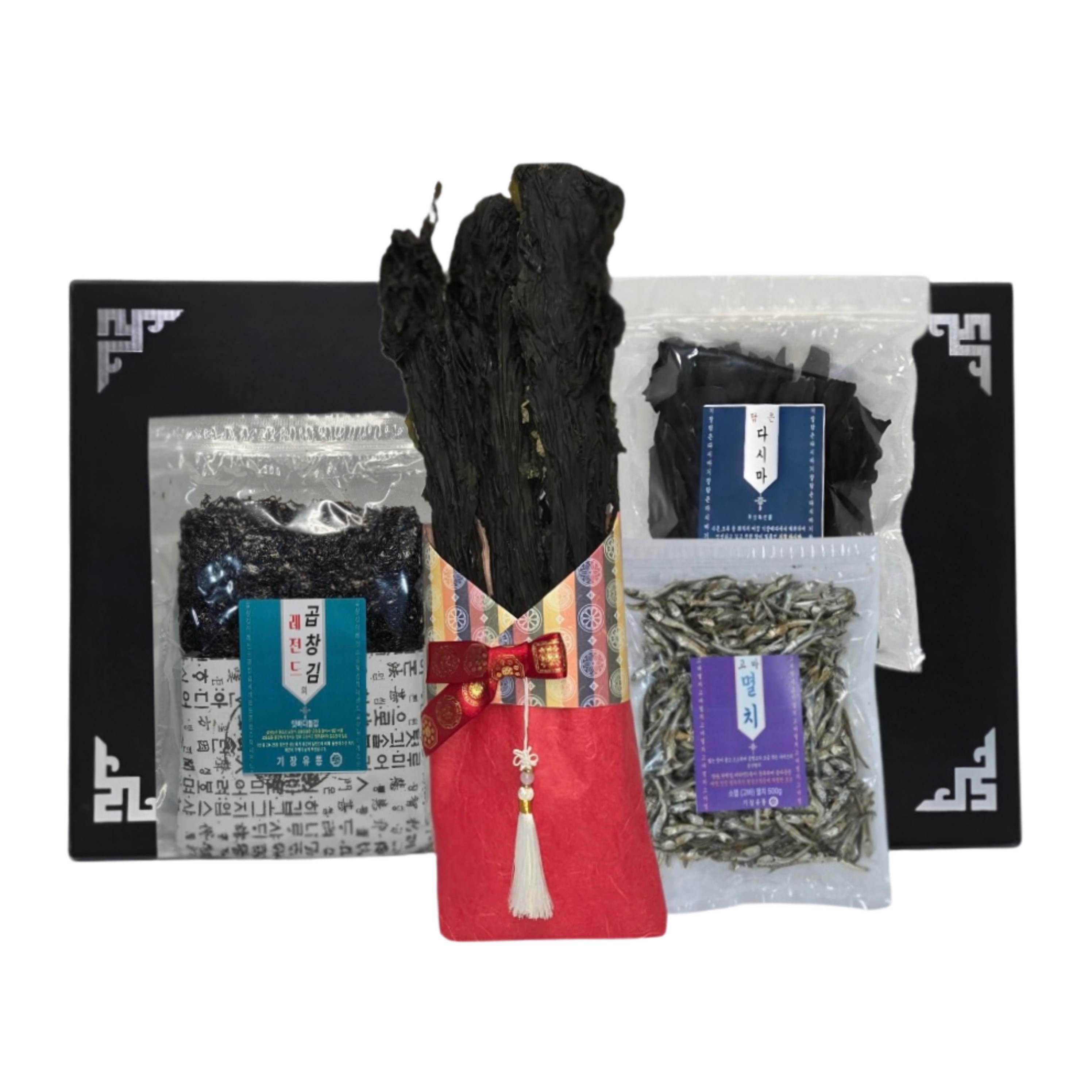 명절프리미엄선물세트 곱창김/기장미역/닦은다시마/멸치외 [기장유통] 77,500원