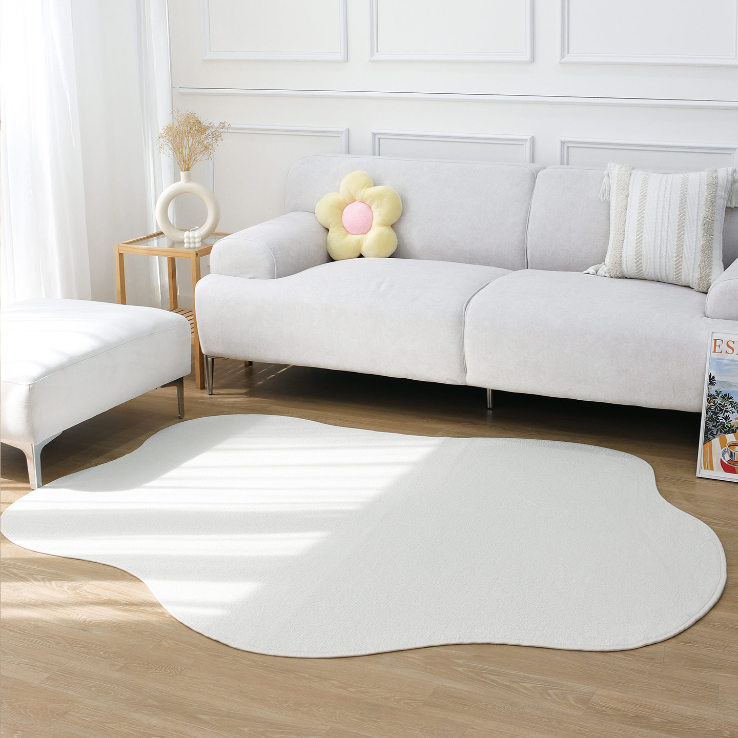 레시앙뜨 파스텔 아뜰리에 비정형 러그 79,120원