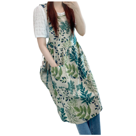 올리브 장금이 린넨 플라워 앞치마 플로리스트 공방 카페 해방타운 고급 앞치마, 그린, 1개 33,000원