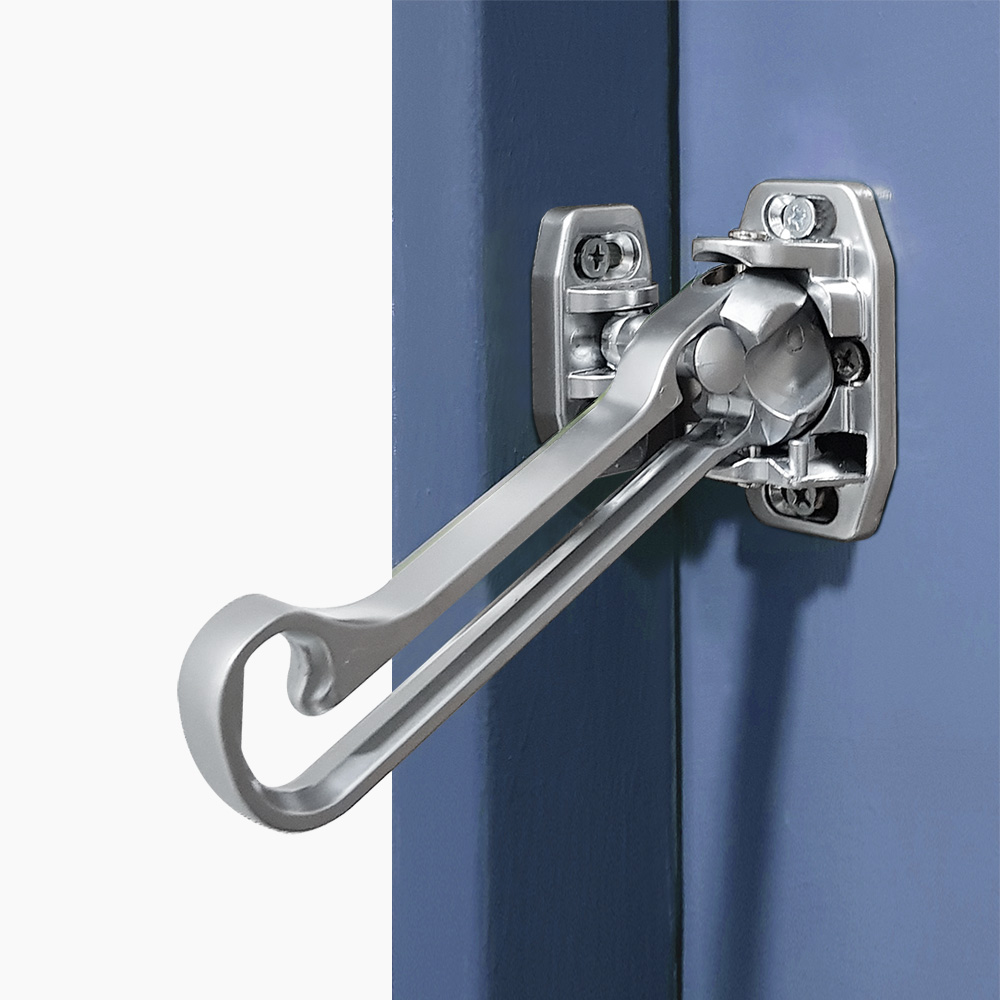 현관문 안전고리 안전걸이 빗장쇠탱크 안전장치, 실버, 1개 26,500원