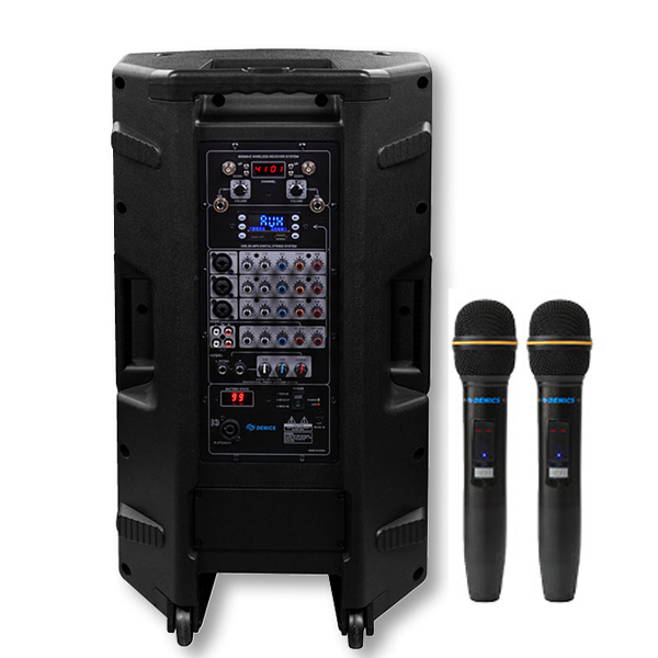 국산 15인치우퍼 이동식앰프스피커 500W 리버브 EQ 반주기 기타 연결 버스킹 강의용 휴대용 980,000원