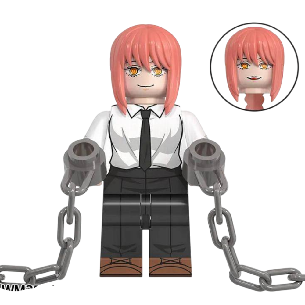 체인소맨(전기톱악마) 호환블록 브릭 미니피규어 12종 VER.01 체인소데몬/덴지/포치타/사무라이소드/전기톱인간/체인소악마 취미/수집/장식/컬렉션용 커스텀 블록피겨 3,700원