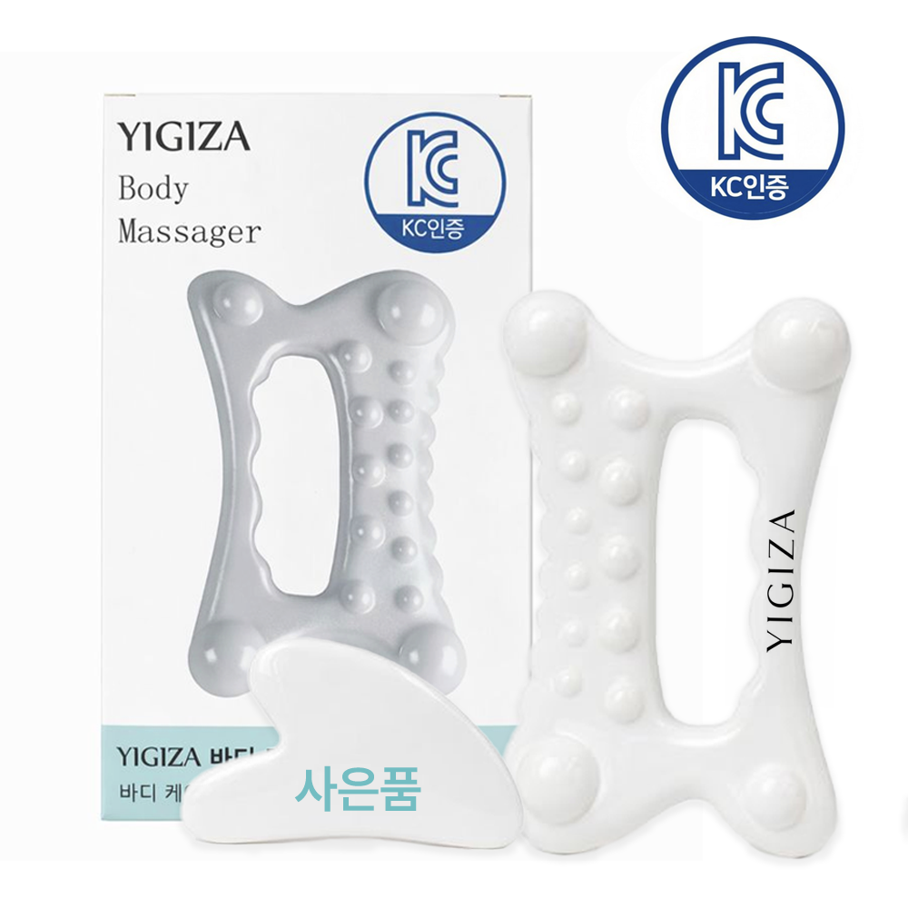 YIGIZA괄사 바디 페이스 마사지 지압 림프순환 얼굴 바디괄사 KC인증 붓기 승모근 5,700원