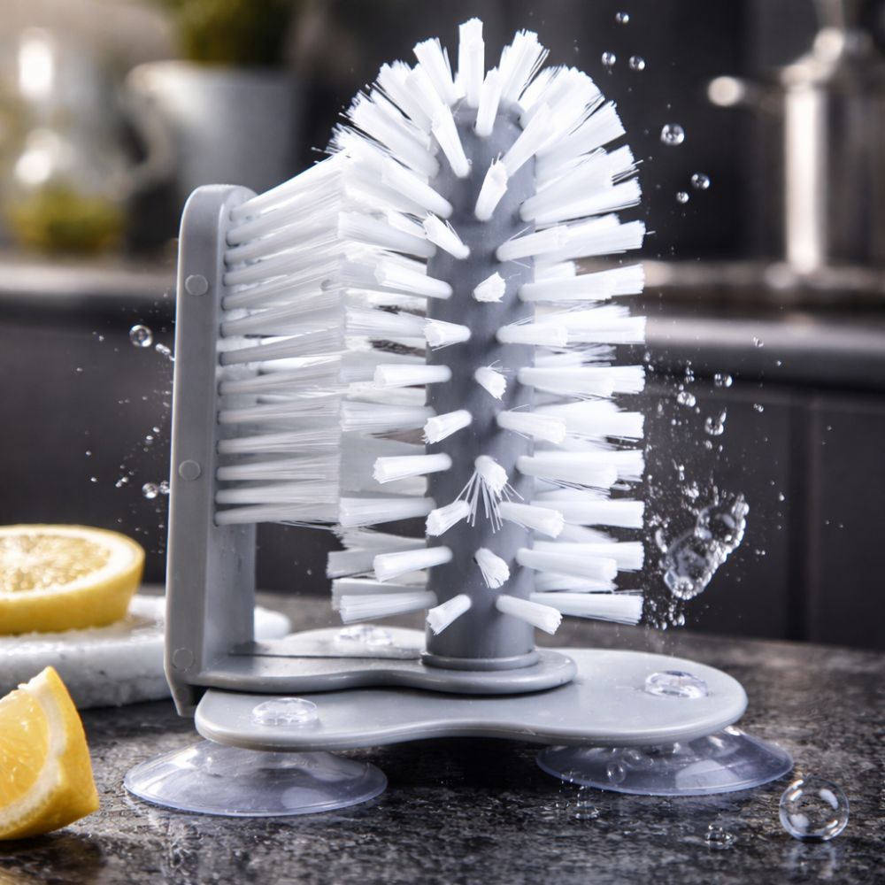 컵세척솔 카페 컵 설거지 컵세척기 텀블러 젖병 보틀, 1개, 그레이 13,200원