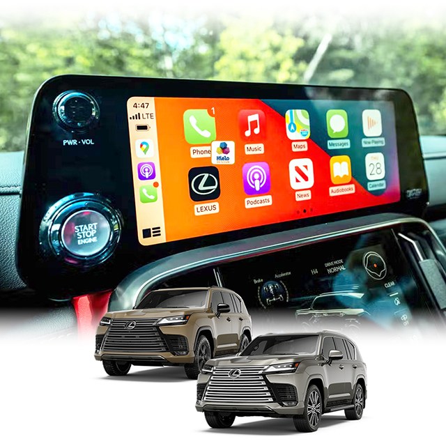 렉서스 LX 700h 보호필름 내비게이션 리어 디스플레이 컨트롤러 액정보호필름 VIP 럭셔리 오버트레일, 0.1GB, 12.3인치 내비게이션 (강화유리-고화질) 24,900원