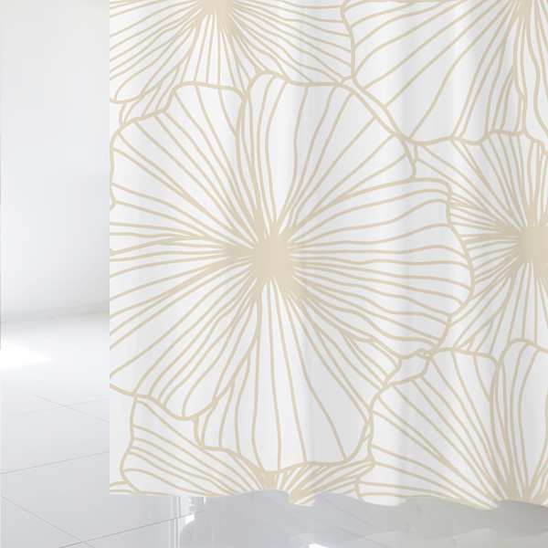 디자인수풀 북유럽 스타일 샤워커튼 sc185 L 1800 x 1880 mm + 스테인리스 고리 12p 세트 11,830원