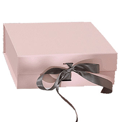 이홈베이킹 리본 매듭기프트 접이식 자석상자 소, 핑크(상자), 랜덤발송(리본), 1개 7,200원