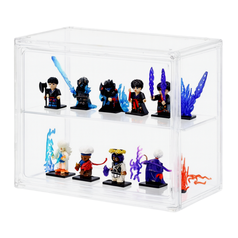 온빛달빛 미니 아크릴 피규어 레고 케이스 보관함 2단 10,900원