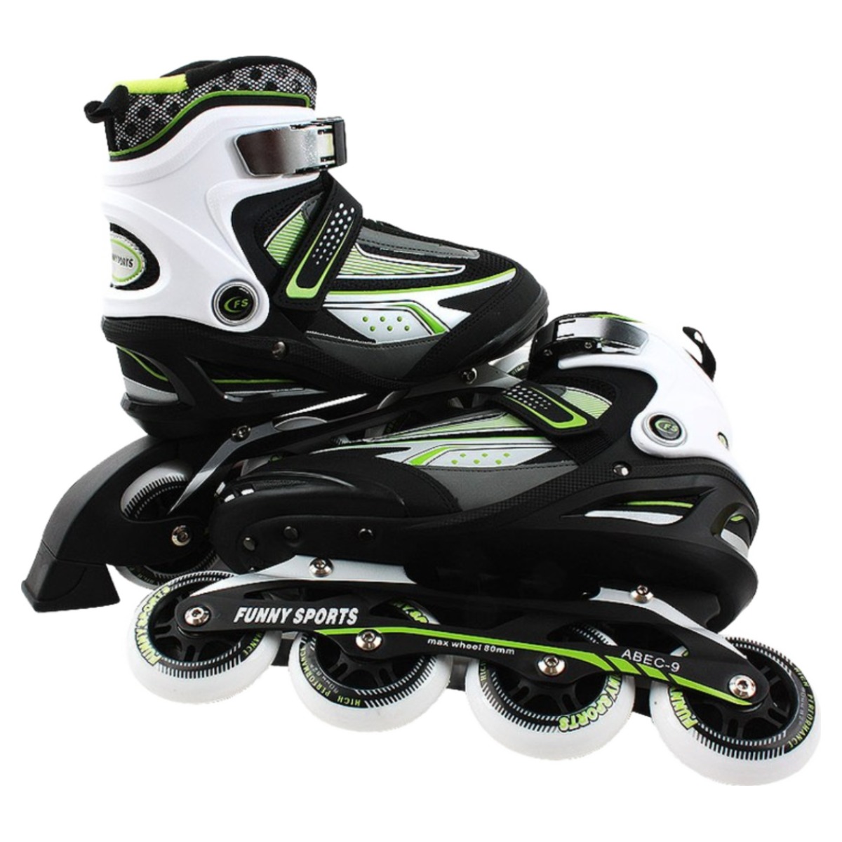 고급형 청소년 성인용 인라인스케이트 남여공용 240~290mm 퍼니스포츠 매니아인라인, 그린, 1개 98,000원