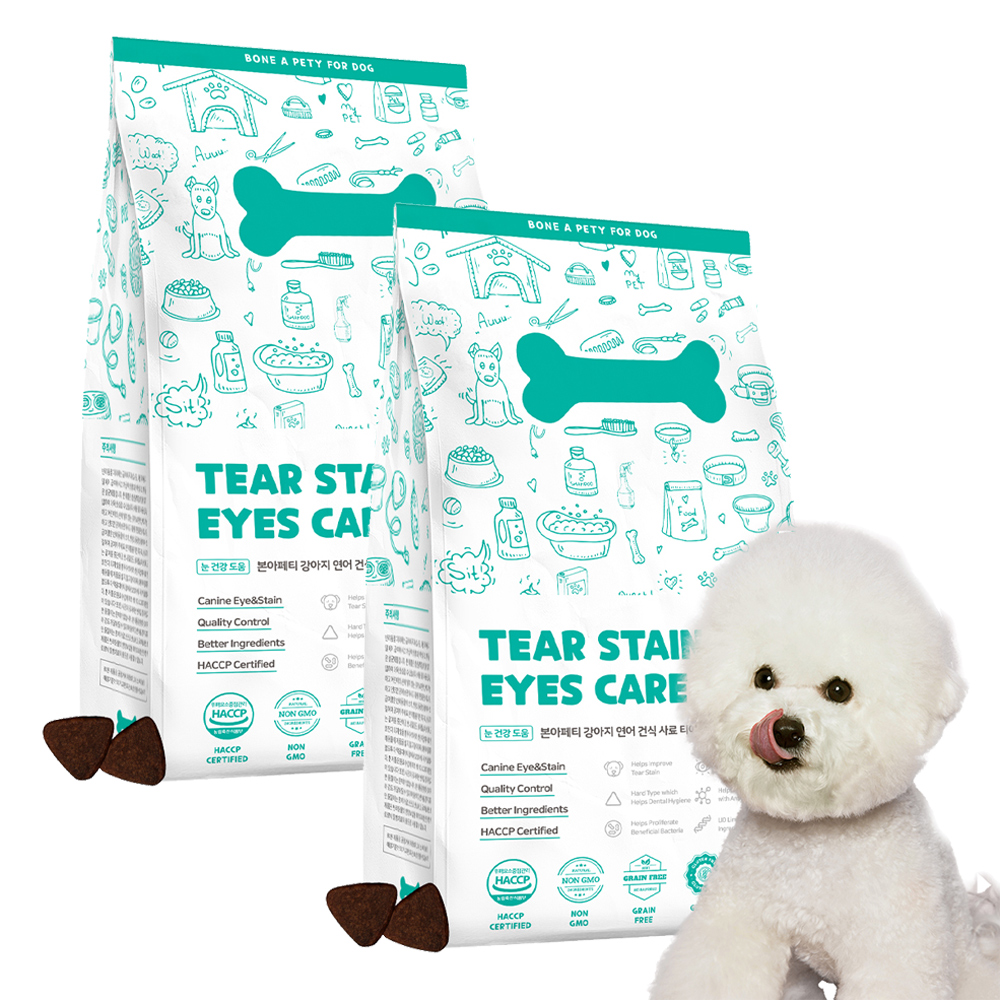 본아페티 강아지 기능성 사료, 눈물개선/눈건강, 1kg, 2개 42,000원