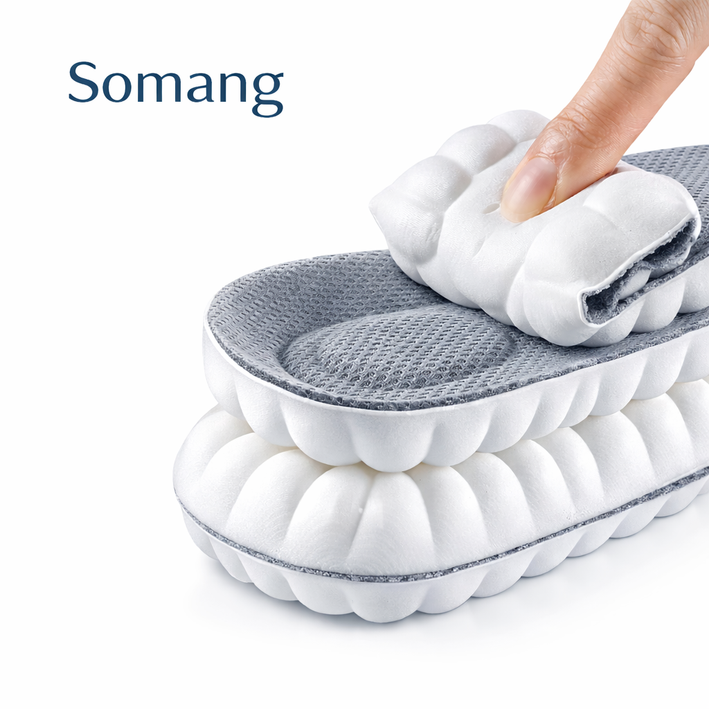 Somang 인체공학 신발깔창 발편한 기능성 아치 쿠션 구름깔창 9,700원
