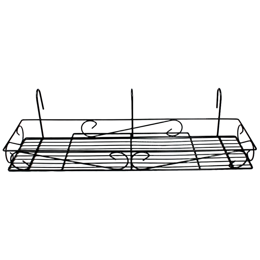 알파라이프 (유엔유몰) 일반 (11cm) 베란다걸이대 다육식물정리대 화분정리대, 블랙, 1개 34,000원