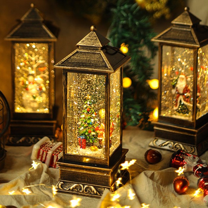 특가상품 크리스마스 사각 랜턴 오르골1971 LED 자동눈날림 워터볼 무드등 차박 캠핑 조명 26,070원