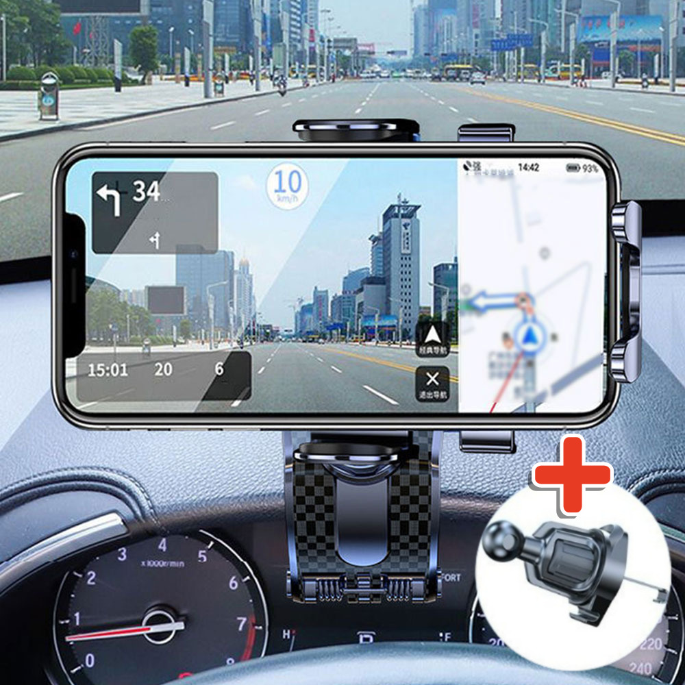 각도위치조절이 자유로운 차량용휴대폰거치대 계기판대쉬보드 핸드폰거치대  정면형 송풍구형 동시 가능 메리해피인 14,890원
