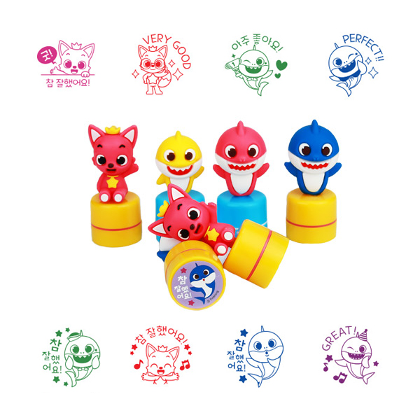 핑크퐁 토이스탬프 칭찬도장 만년스템프, 단품, 상세페이지 참조 3,440원