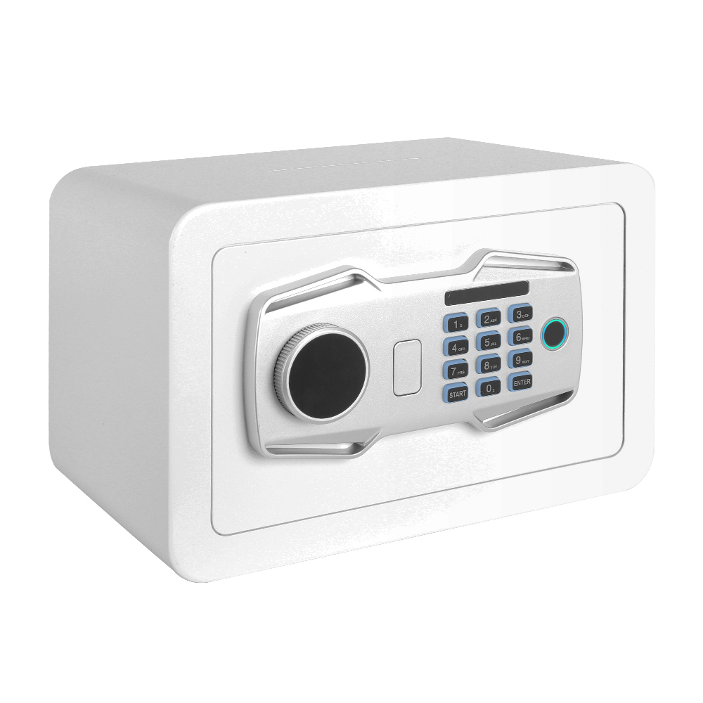 아이이피 디지털 지문인식 패스워드 금고 C20 중형금고 C25 사무실/가정용 금고 지폐투입구 보관함 비밀번호 금고, 화이트 78,000원