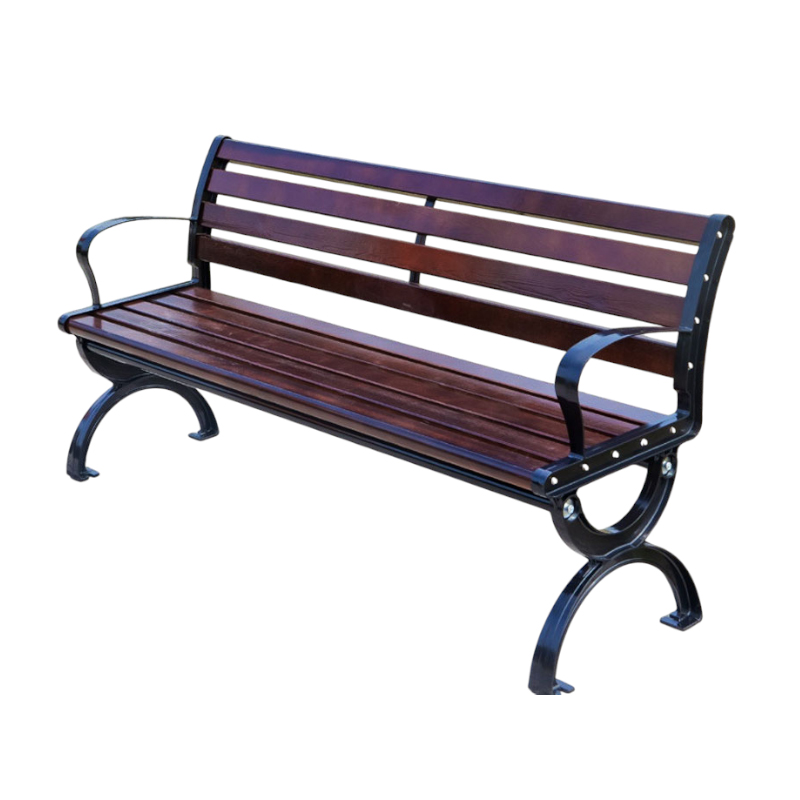 디아우드 야외의자 1800 등받이 공원벤치의자 야외벤치, 커피색상1800(조립형) 229,000원