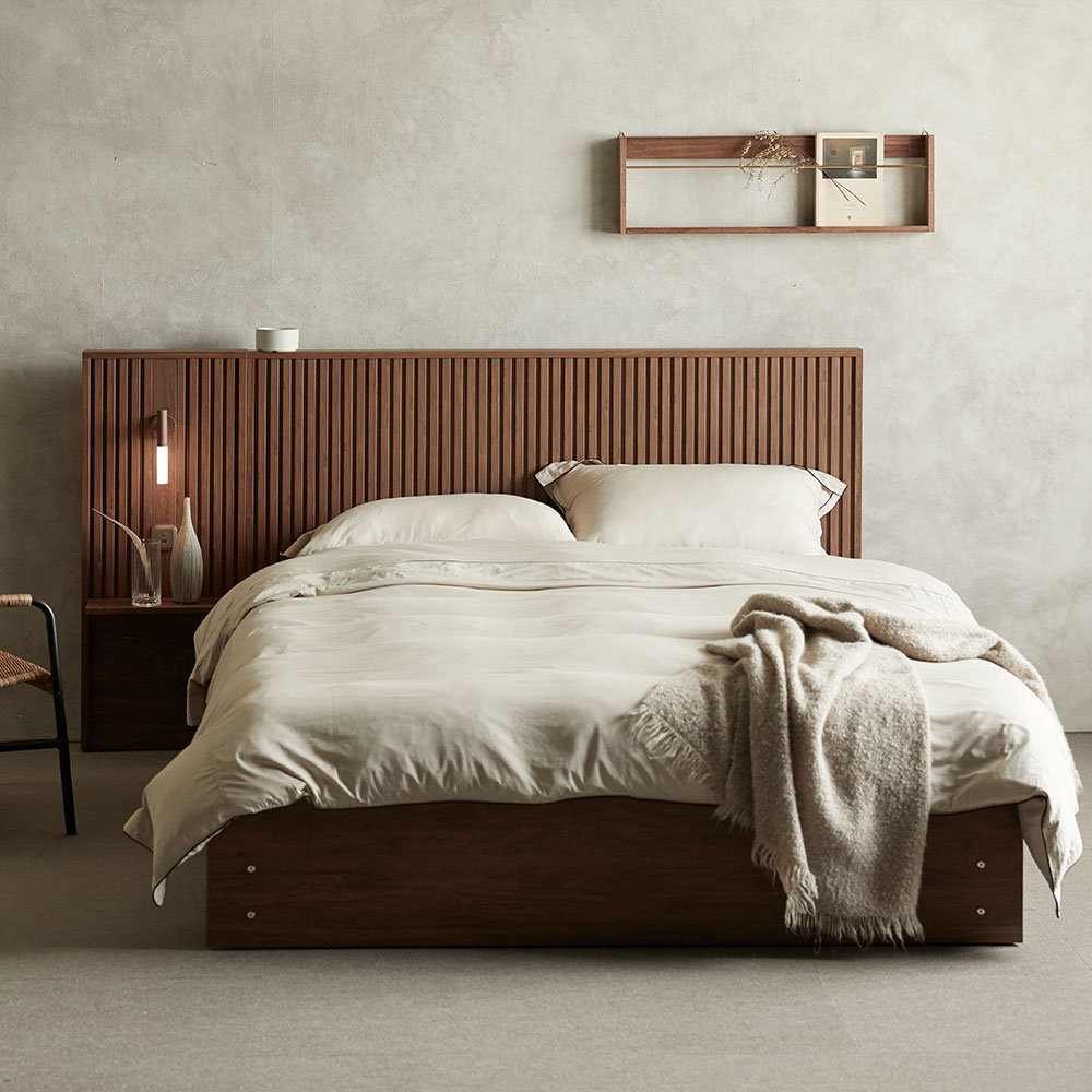 장인가구 로시 스탠다드 템바보드 호텔식침대 프레임 Q 409,000원