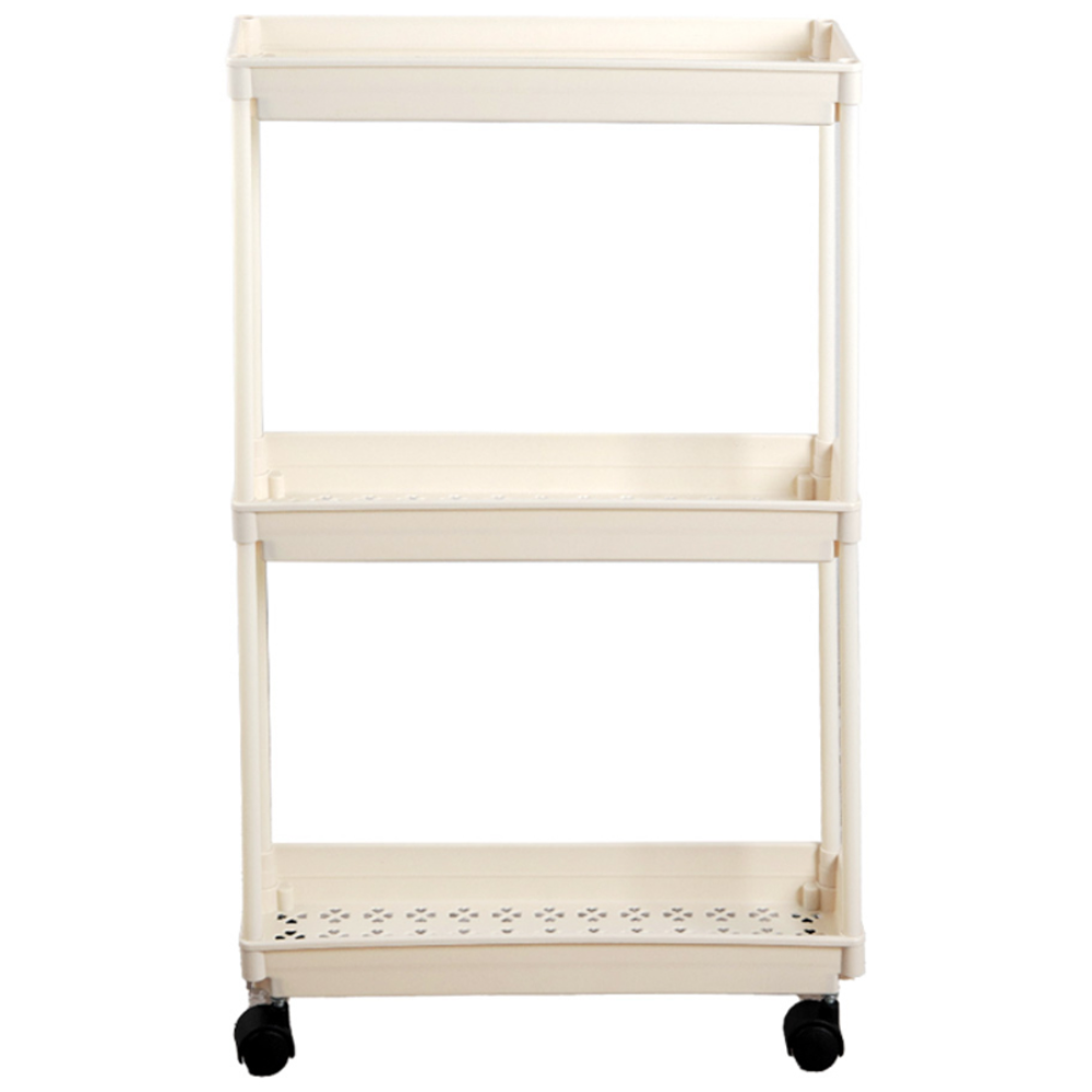 미란다 이동식 틈새 선반 3단, 1개, 아이보리 11,890원