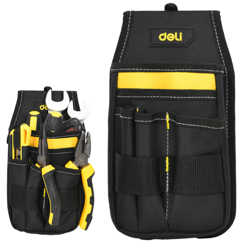 델리툴즈 소형 공구벨트 작업벨트 공구집 드릴집 못주머니, 1개 12,800원