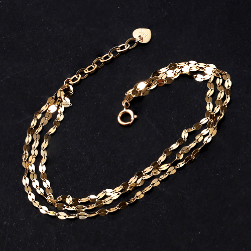 골드앤 18K 디오네 세줄 팔찌 데일리 레이어드 체인 팔찌 405,700원