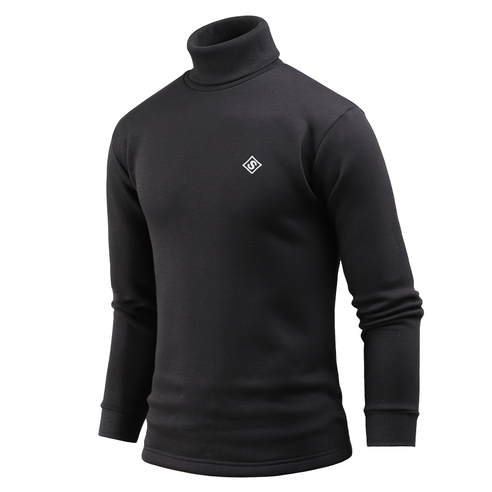 다꾸앙 남성용 긴팔 S 자수 기모 목폴라 티셔츠 E10JKA_JT4509 29,800원