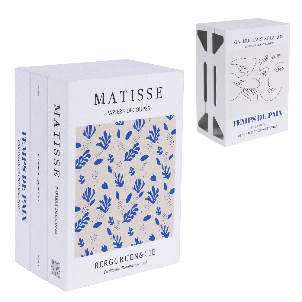 셋톱박스 공유기 정리함 오브제탭 책모양 멀티 수납 전선 케이블, 1개, 블루코랄세트 46,800원