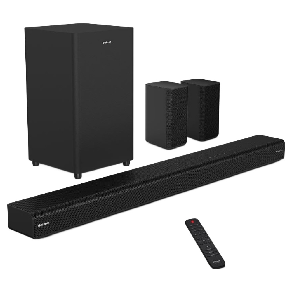 더함 돌비 애트모스 업파이어링 사운드바 + 스피커 세트 5.1.2ch 360W, SW360-231R, 단일 색상 768,400원